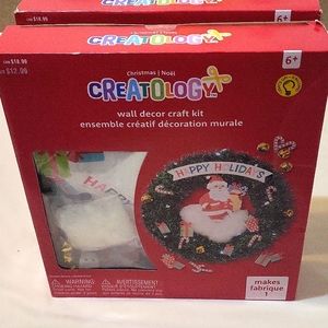 2 Christmas Wall Decor Craft Kits